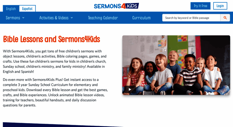 Access Sermons4kids.com. Children's Sermons From Sermons 4 Kids ...