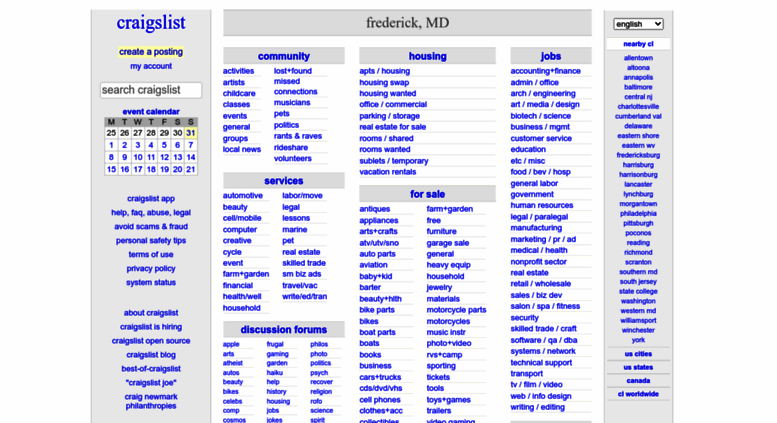 Access Sfbay Craigslist Com Craigslist Sf Bay Area Jobs