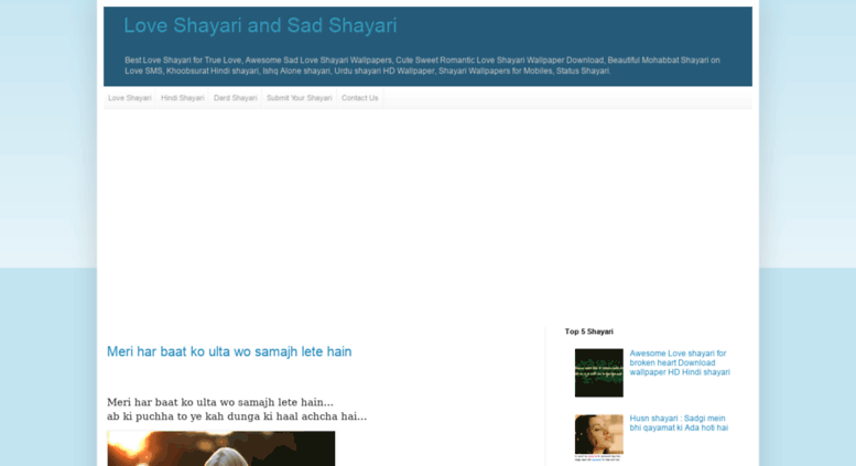 Access Shayaribollywoodmaxin Love Shayari And Sad Shayari