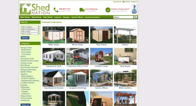 Access Shednation Com Sheds Carports Garages Shelters