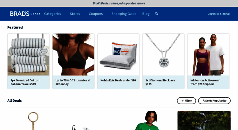 Access shop.bradsdeals.com. Brad's Deals: The Best Handpicked Deals and ...