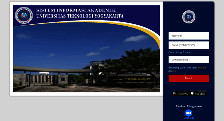 Access Sia Uty Ac Id Sistem Informasi Akademik Terpadu<script async src=