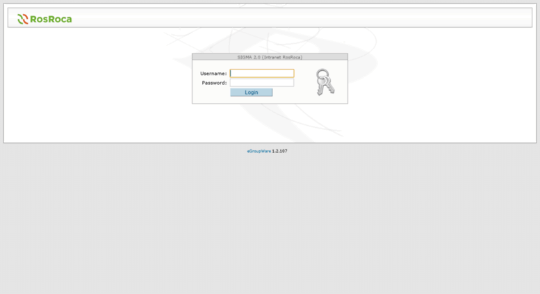 Access Sigma rosroca SIGMA 2 0 Intranet RosRoca Login