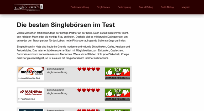 singleborsen