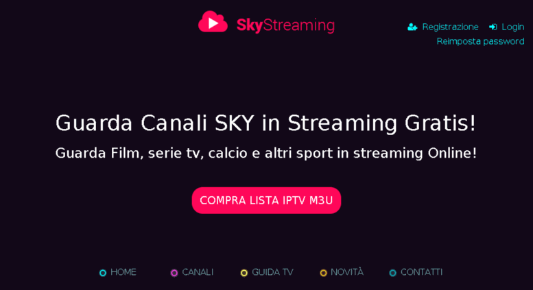 scarica la lista m3u skystreaming iptv the best