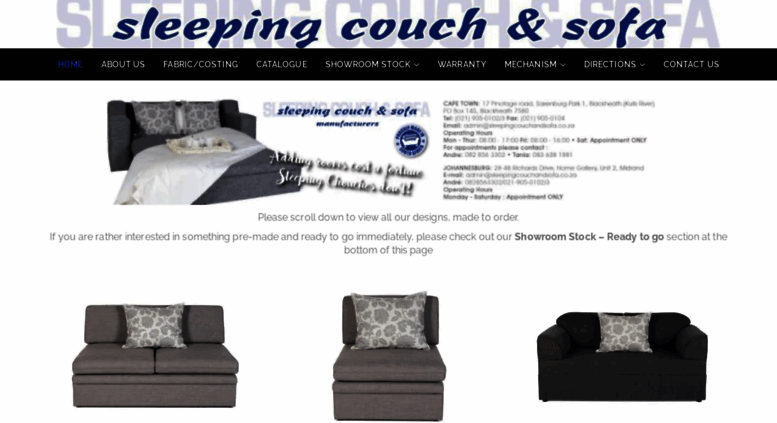 Access Sleepingcouchandsofa Co Za Sleeping Couch And Sofa