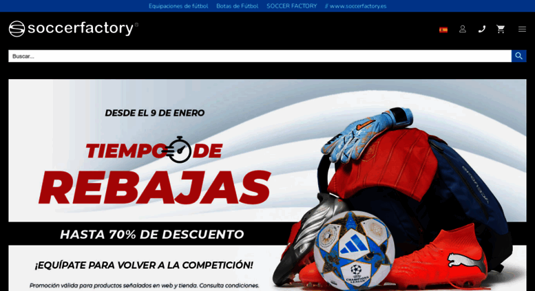 Botas de Fútbol - Tienda de fútbol Factory