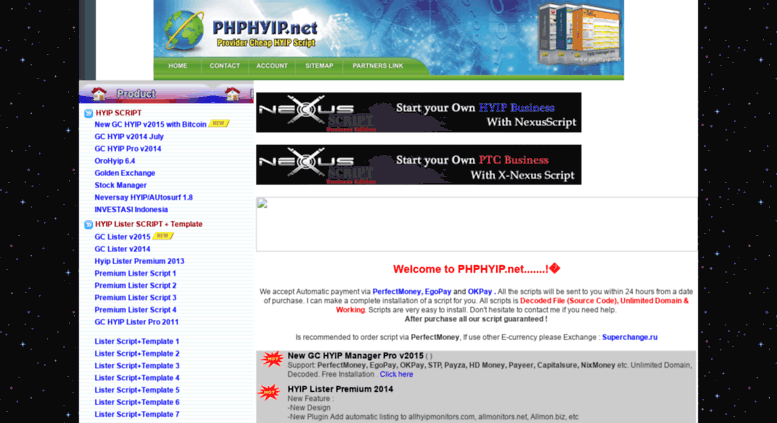 Access softhyip.com. PHPHYIP.net is Provider Cheap HYIP ...