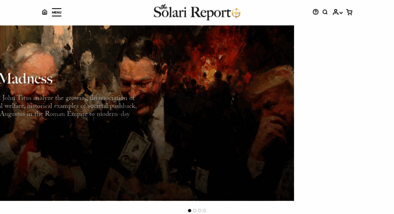 Access solari.com. Solari Report – Actionable Intelligence to Live a ...