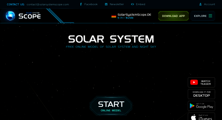 Access Solarsystemscopecom Solar System Scope Online