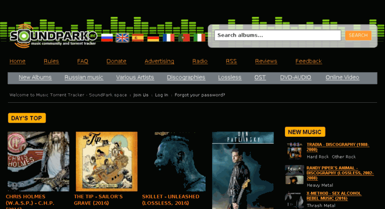 music torrent s soundpark