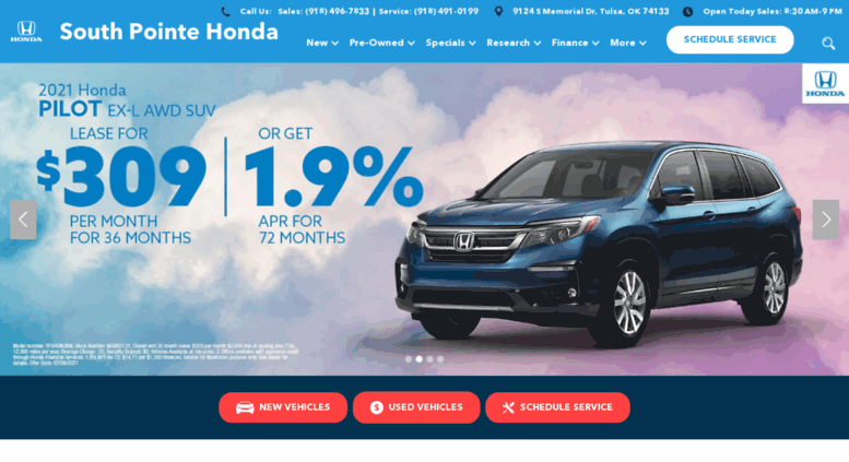 Southpoint Honda Tulsa >> Access Southpointehonda Com South Pointe Honda Dealership Southpoint Honda Tulsa >> Access Southpointehonda Com South Pointe Honda Dealership