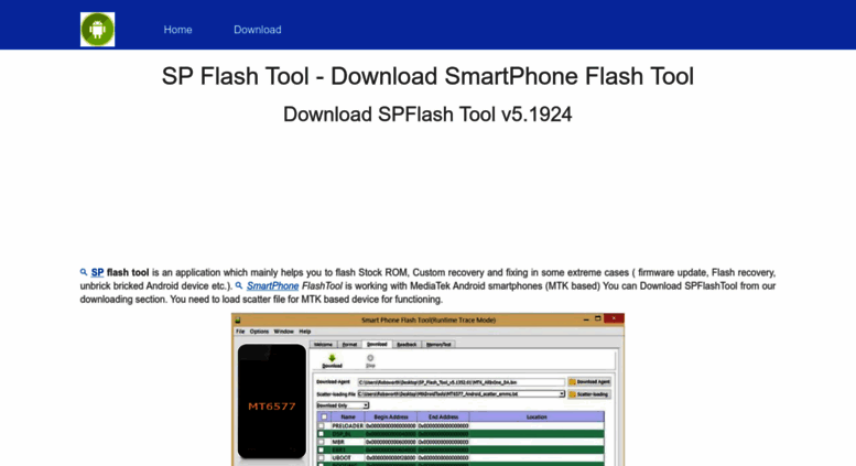 sp flash tool v5