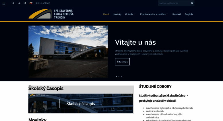 Access Sstn Edupage Org Stredna Priemyselna Skola Stavebna Emila Bellusa Trencin