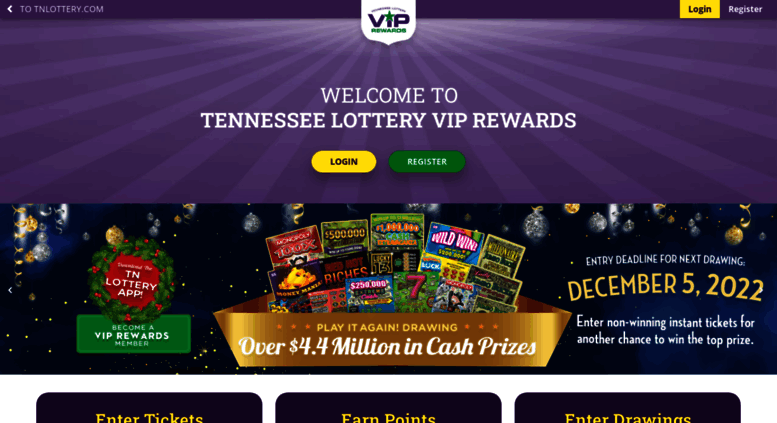 Vip tn lottery sign in