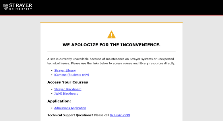 Access studentfa10.strayer.edu. iCampus Login