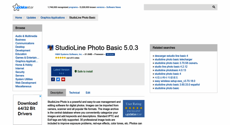 Access Studioline Photo Basic Updatestar Com Studioline Photo Basic 4 2 41 Download