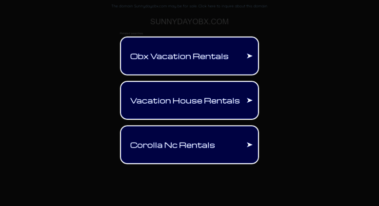 Access sunnydayobx.com. Outer Banks, NC - Official Family ...