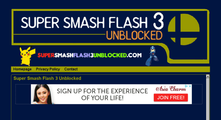 super smash flash 3 unblocked games