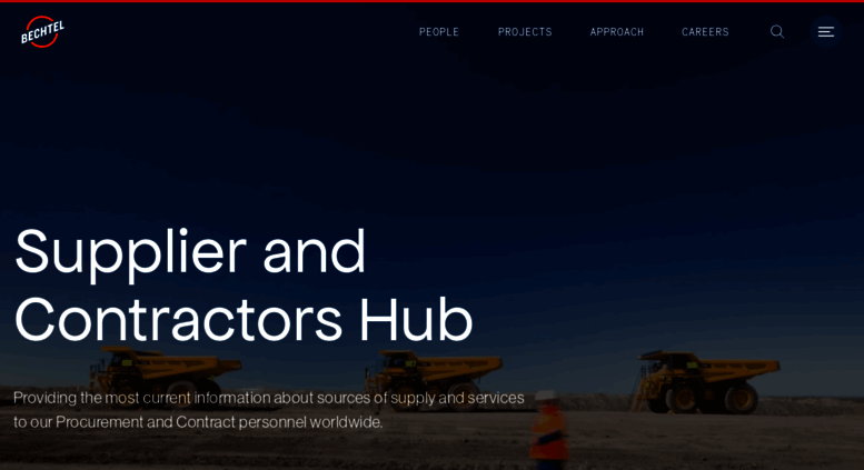 Access Supplier bechtel Welcome To The Supplier Contractors 