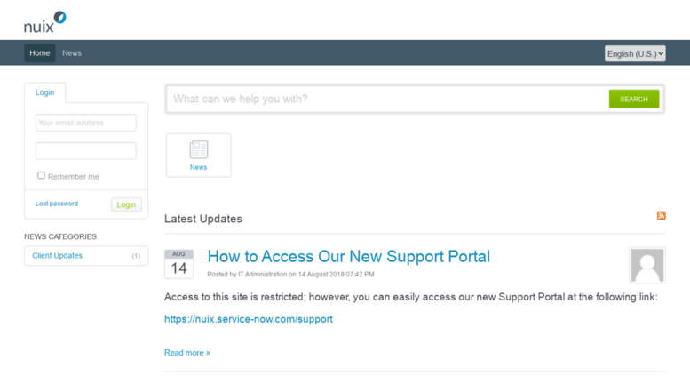 Access Support Nuix Com Nuix Support Powered By Kayako Help