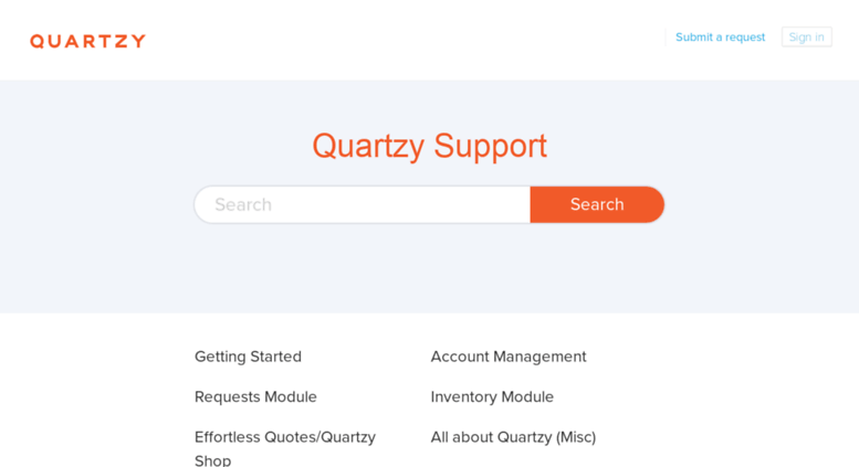 Access Support Quartzy Com Quartzy Support