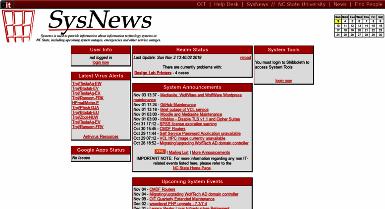 Access Sysnews Ncsu Edu Nc State Sysnews