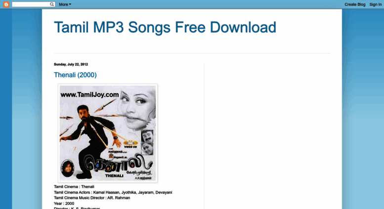 Ilayaraja Tamil Melodies mp3 songs free, download