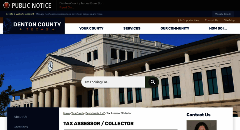 Access Denton County Tax Assessor / Collector