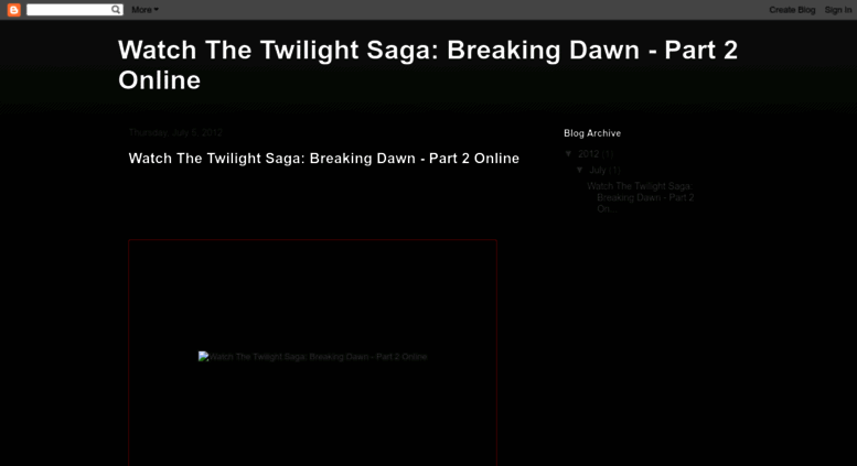 watch twilight breaking dawn part 1 online