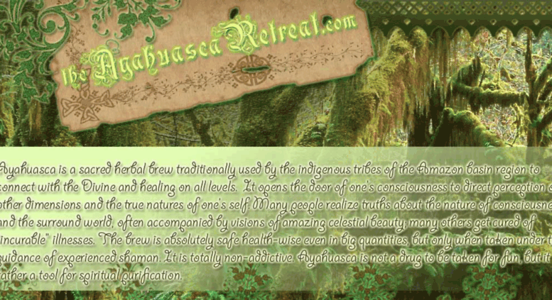 Access Theayahuascaretreat Com Affordable Ayahuasca Retreats In