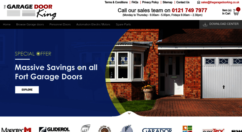 Access Thegaragedoorking Co Uk Garage Doors Buy A New Garage