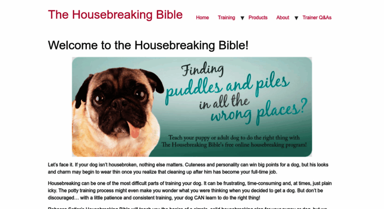 the housebreaking bible