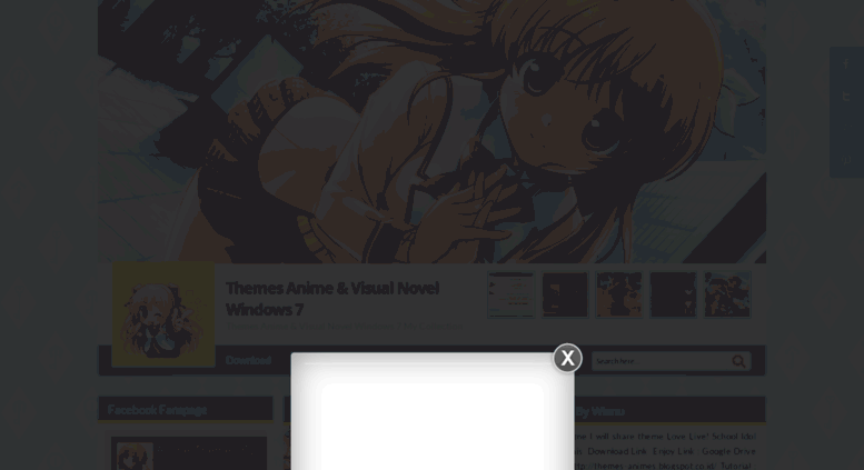 Access Themes Animesblogspottw Themes Anime Visual