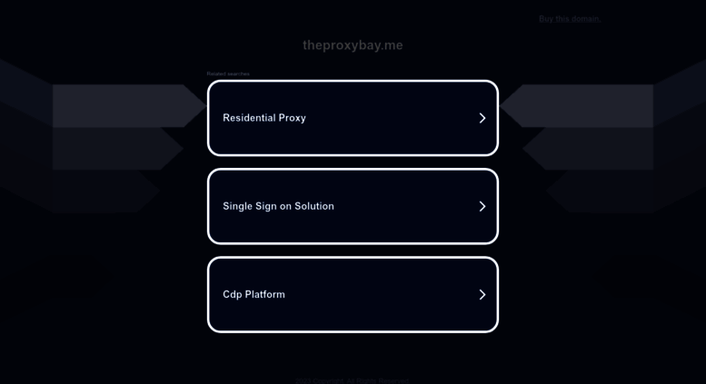 The pirate bay proxy torrent site