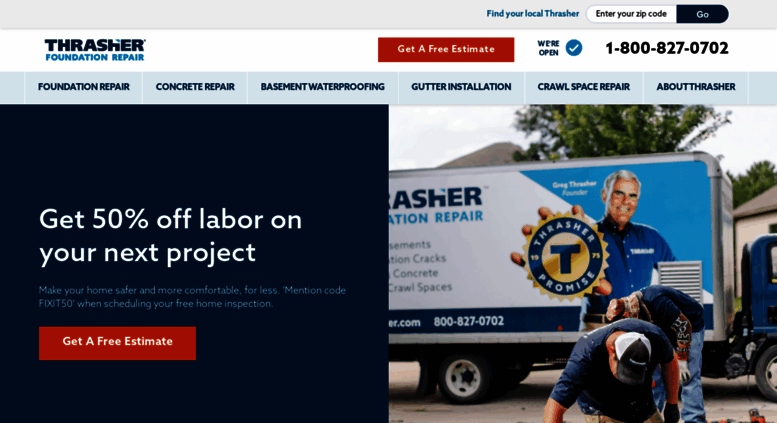 Access Thrasherbasementfinishing Com Basement Waterproofing Thrasherbasementfinishing Com Screenshot