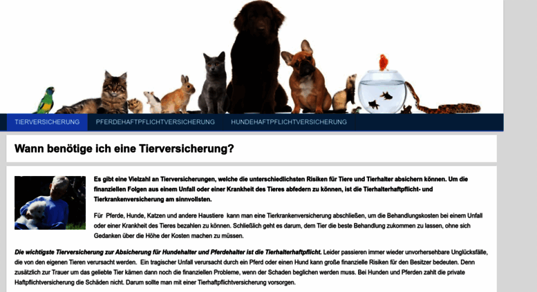 Access Tierversicherung365.de. Tierversicherung Vergleich Für Hund ...