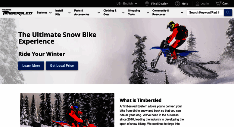 Access timbersled.com. Timbersled Snow Bikes - Timbersled ...