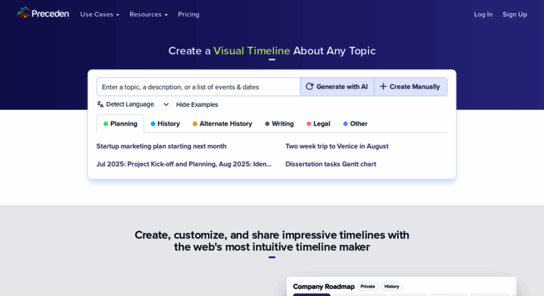 Access Timeglider Com Simple Free Online Timeline Maker Preceden accessify