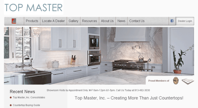 Access Topmasterinc Com Top Master Premier Surfaces