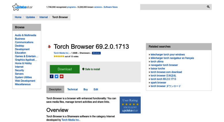 torch browser update