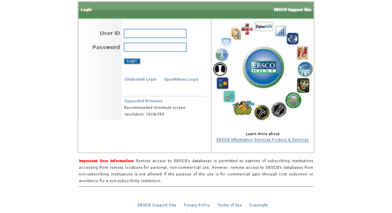 Access Trial ebscohost EBSCOhost Login