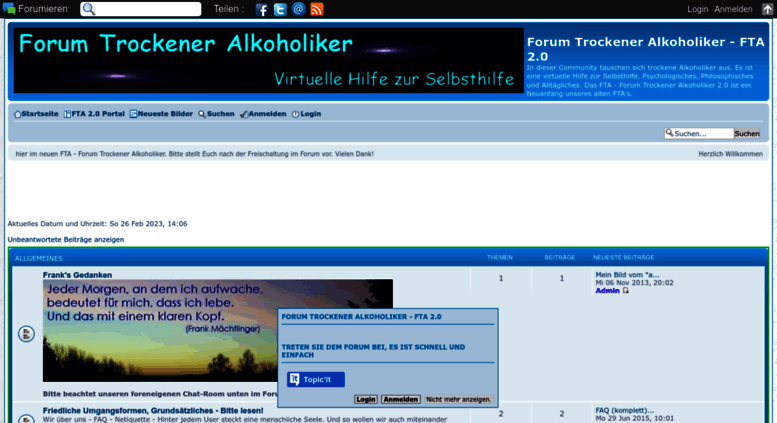 alkoholiker forum