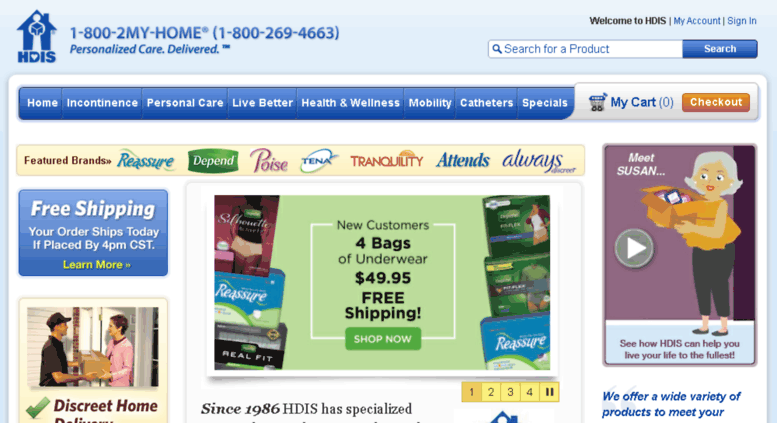 Access Tryhdis hdis Home Delivery Incontinence Supplies