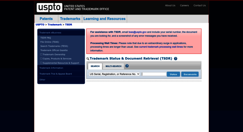 SPOT ON BEAUTY Trademark (USPTO Serial # 90420350)