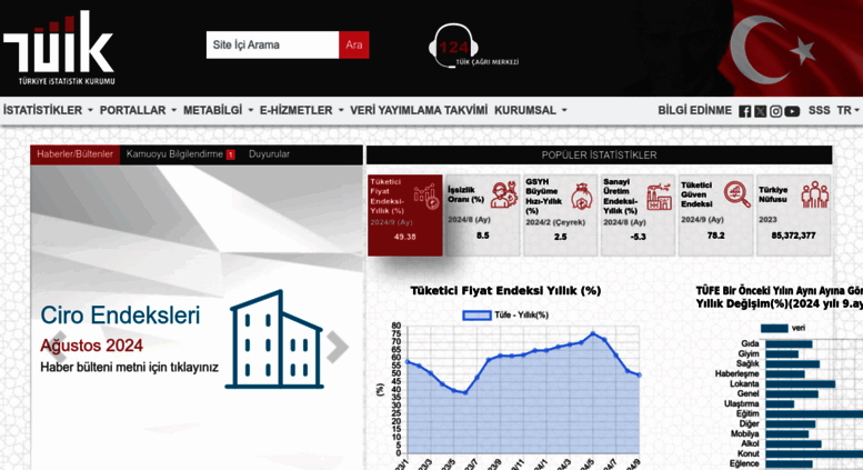 Access Tuik Gov Tr Turkiye Istatistik Kurumu Tuik