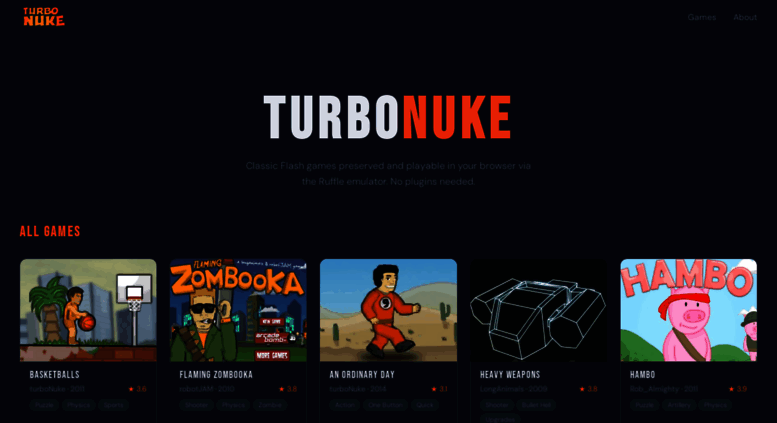 Access turbonuke.com. TurboNuke - Free flash games