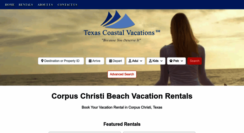 Access Txcv Com Vacation Rental Texas Coastal Vacations