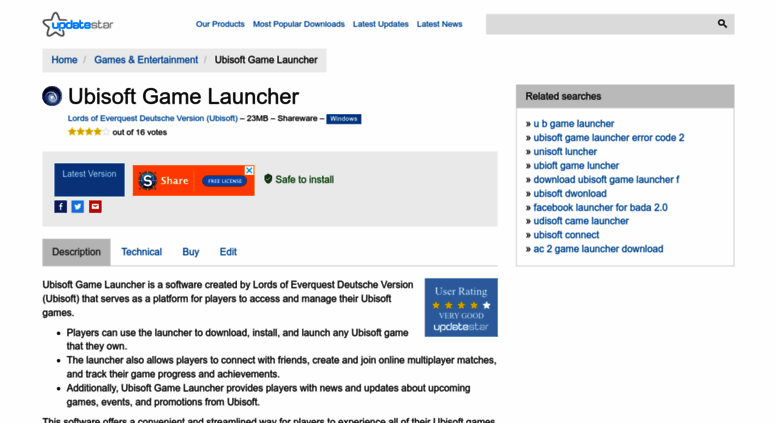 UBISOFT GAME LAUNCHER SCARICA