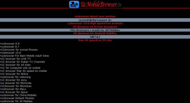 uc browser for java mobile free download